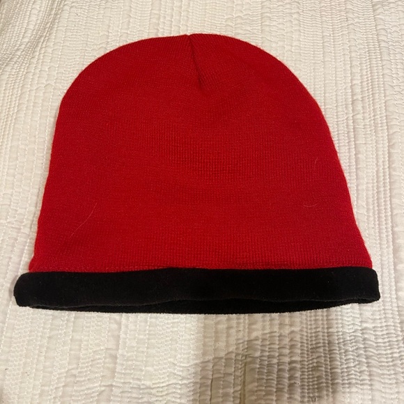 Red Beanie Hat - Picture 2 of 5